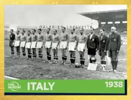 FIFA World Cup Qatar 2022 - Italy 1938