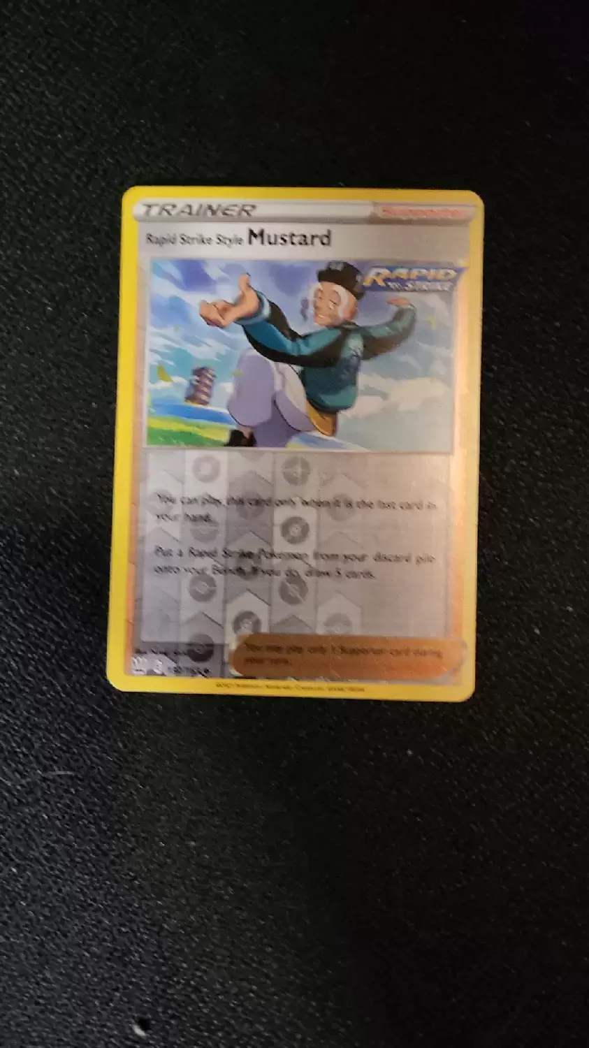 Battle Styles - Rapid Strike Style Mustard Reverse