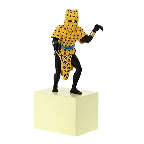 Figurines en Résine Tintin - L\'Homme Léopard