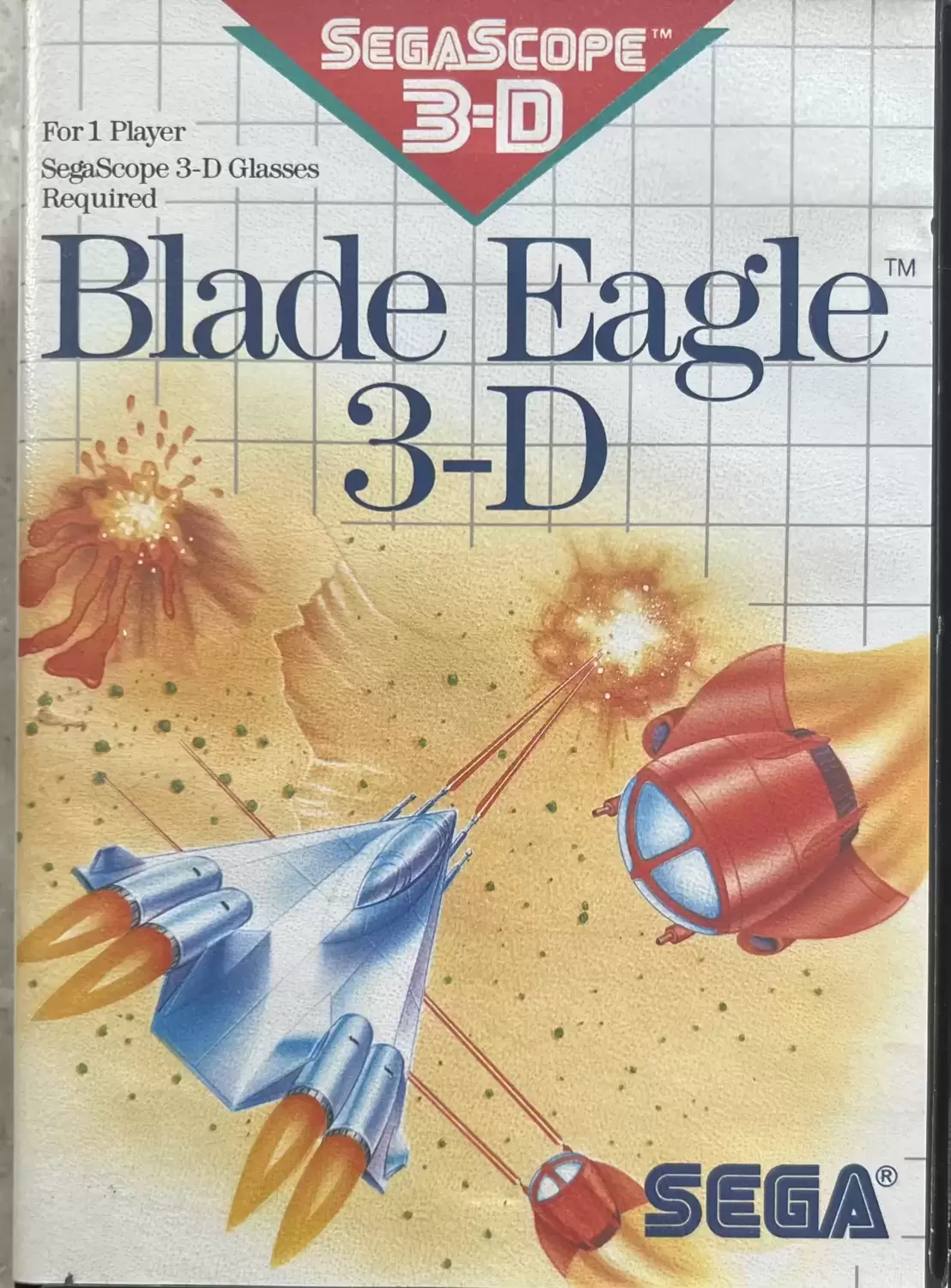 EUR - Jeux SEGA Master System Europe - Blade Eagle 3-D