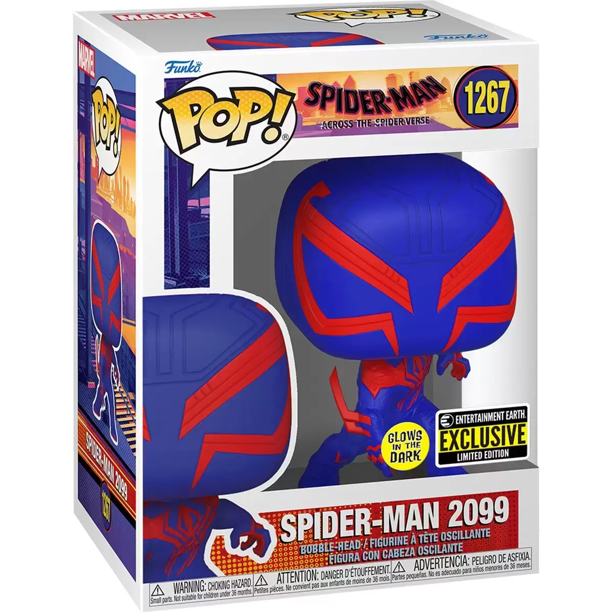 Miles Morales Spider-Man Funko Pop 1090 Across The Spider-Verse Marvel  Exclusive