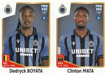 FIFA 365 - 2023 - Dedryck Boyata / Clinton Mata - Club Brugge