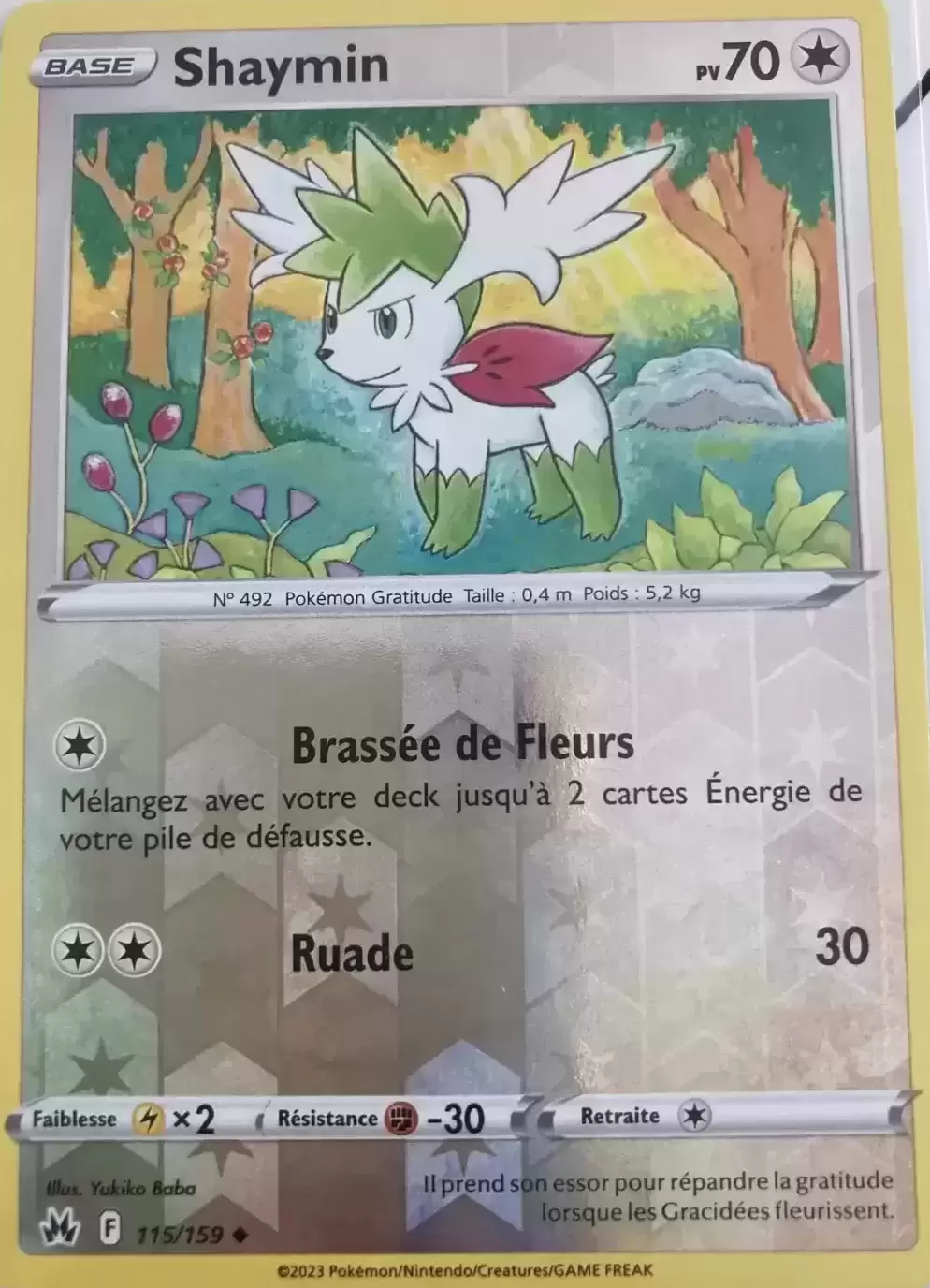 Zénith suprême - Shaymin Reverse
