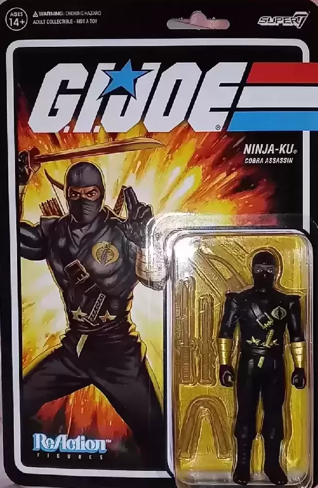 Super7 ReAction - G.I. Joe - GI Joe Ninja-Ku