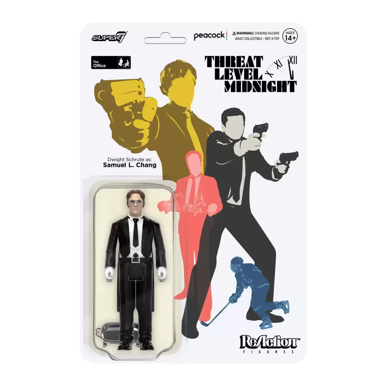 ReAction Figures - Threat Level Midnight - Dwight Schrute as Samuel L. Chang