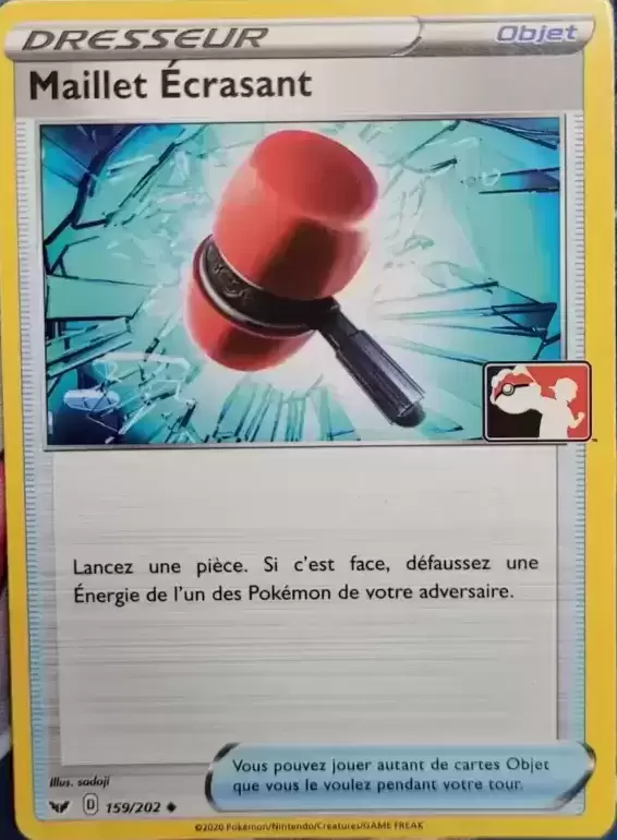 Ballon Play! Pokemon - carte Pokémon 156/202 Epée et Bouclier Play