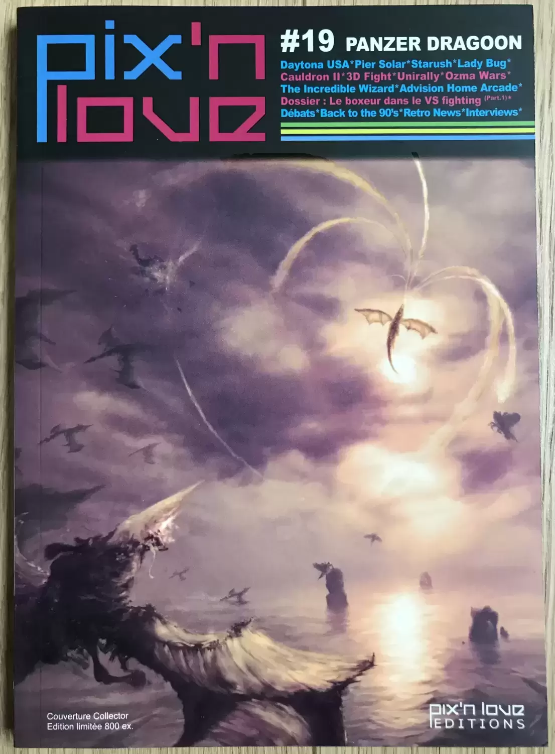 Pix\'n Love - Le Mook - Pix\'n Love #19 - Panzer Dragoon - Couverture Collector