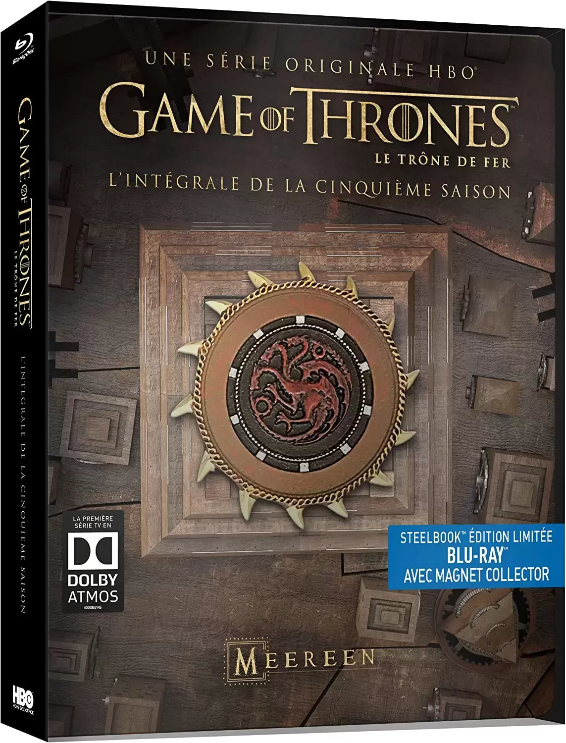 Game of Thrones - Game of Thrones (Le Trône de Fer) -Saison 5 - Edition limitée Steelbook - Blu-ray