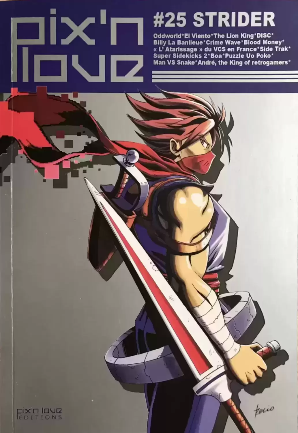 Pix\'n Love - Le Mook - Pix’n Love #25 - Strider - Couverture Collector