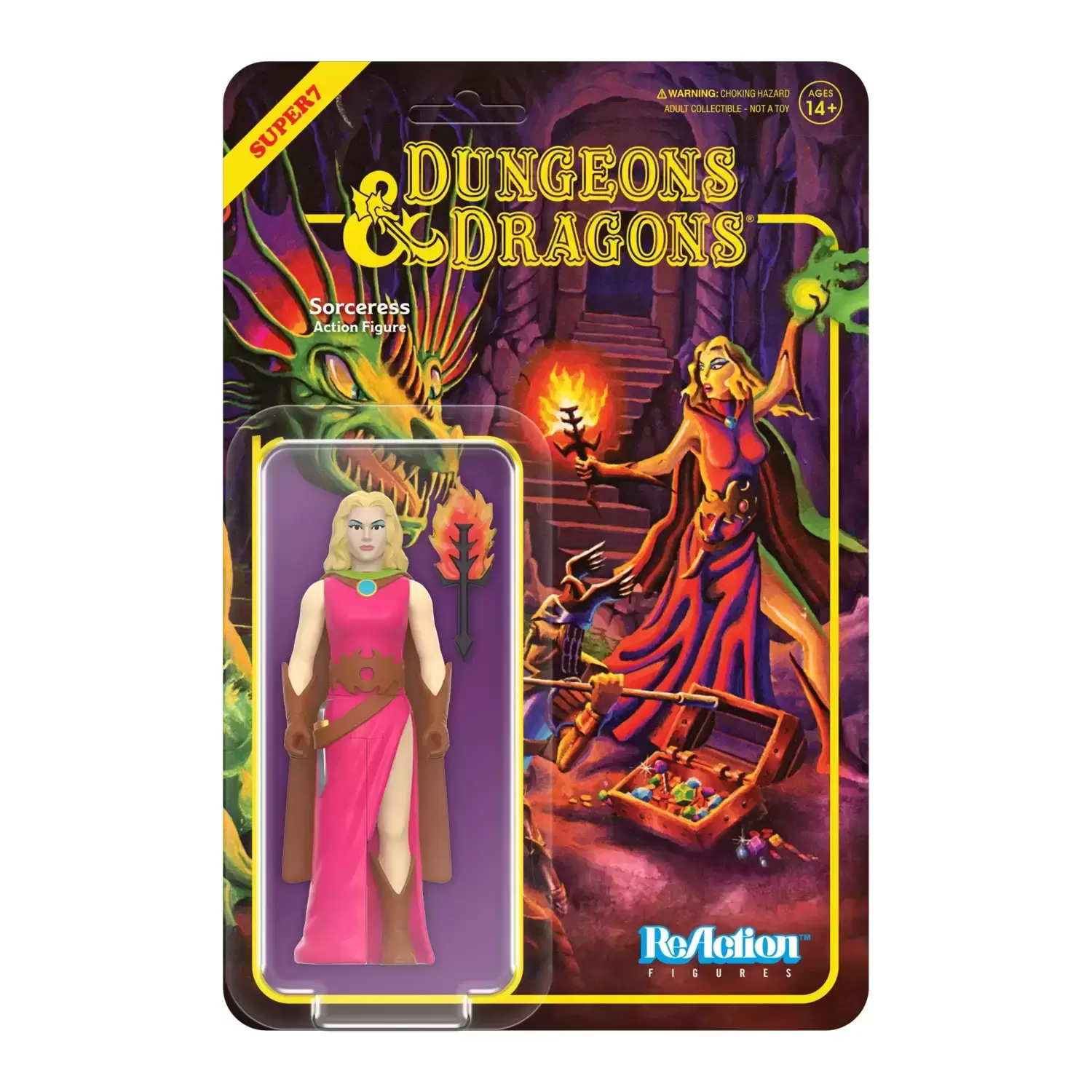 ReAction Figures - Dungeons & Dragons - Sorceress (Basic Box Set)