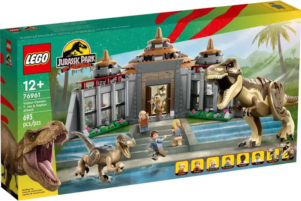 LEGO Jurassic World 75936 Jurassic Park : le carnage du T. rex