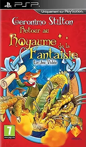 PSP Games - Geronimo Stilton : Retour au Royaume de la Fantaisie