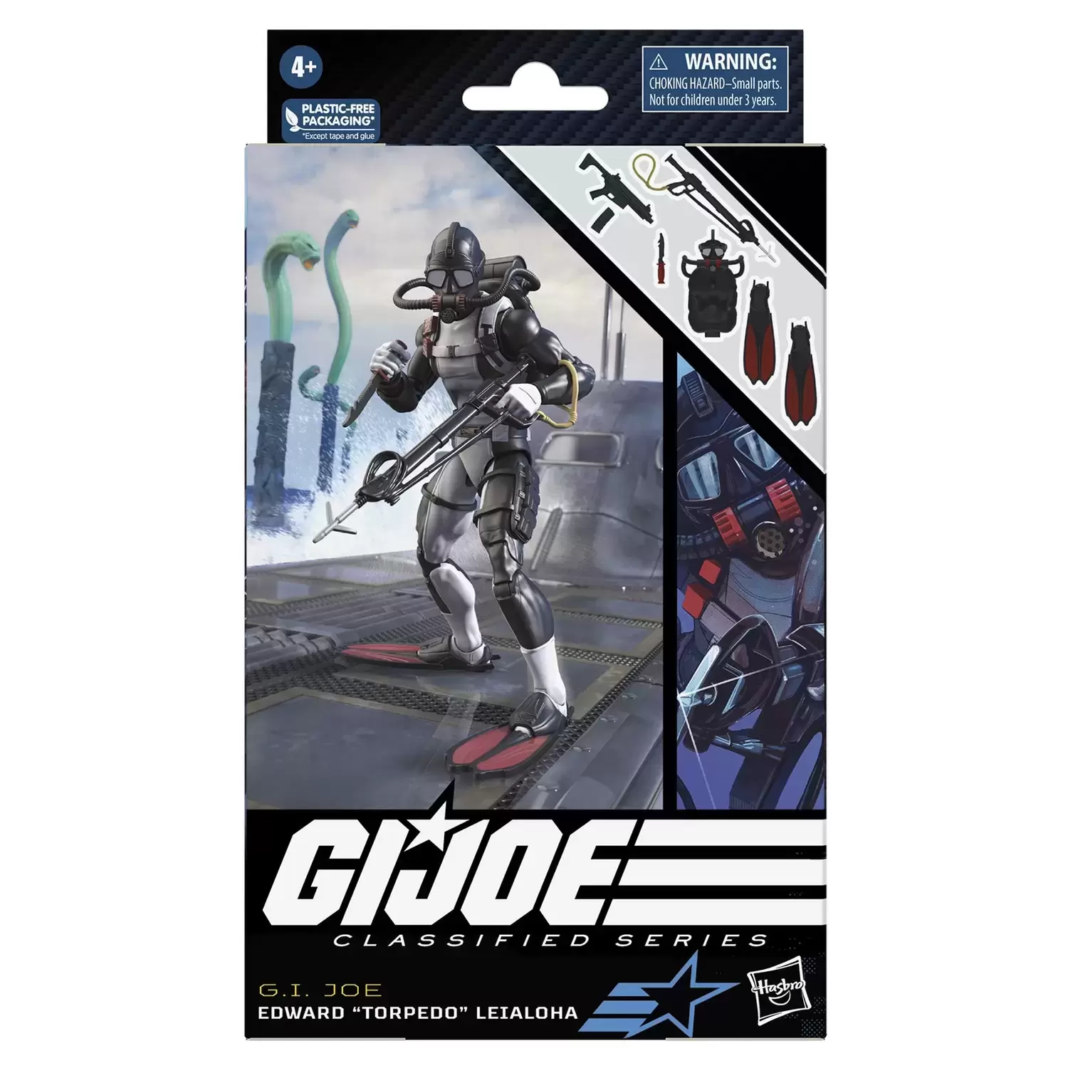 G.I. JOE - Classified Series - Edward “Torpedo” Leialoha