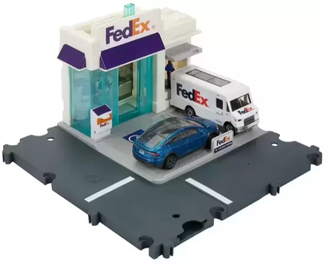 Matchbox fedex truck hotsell