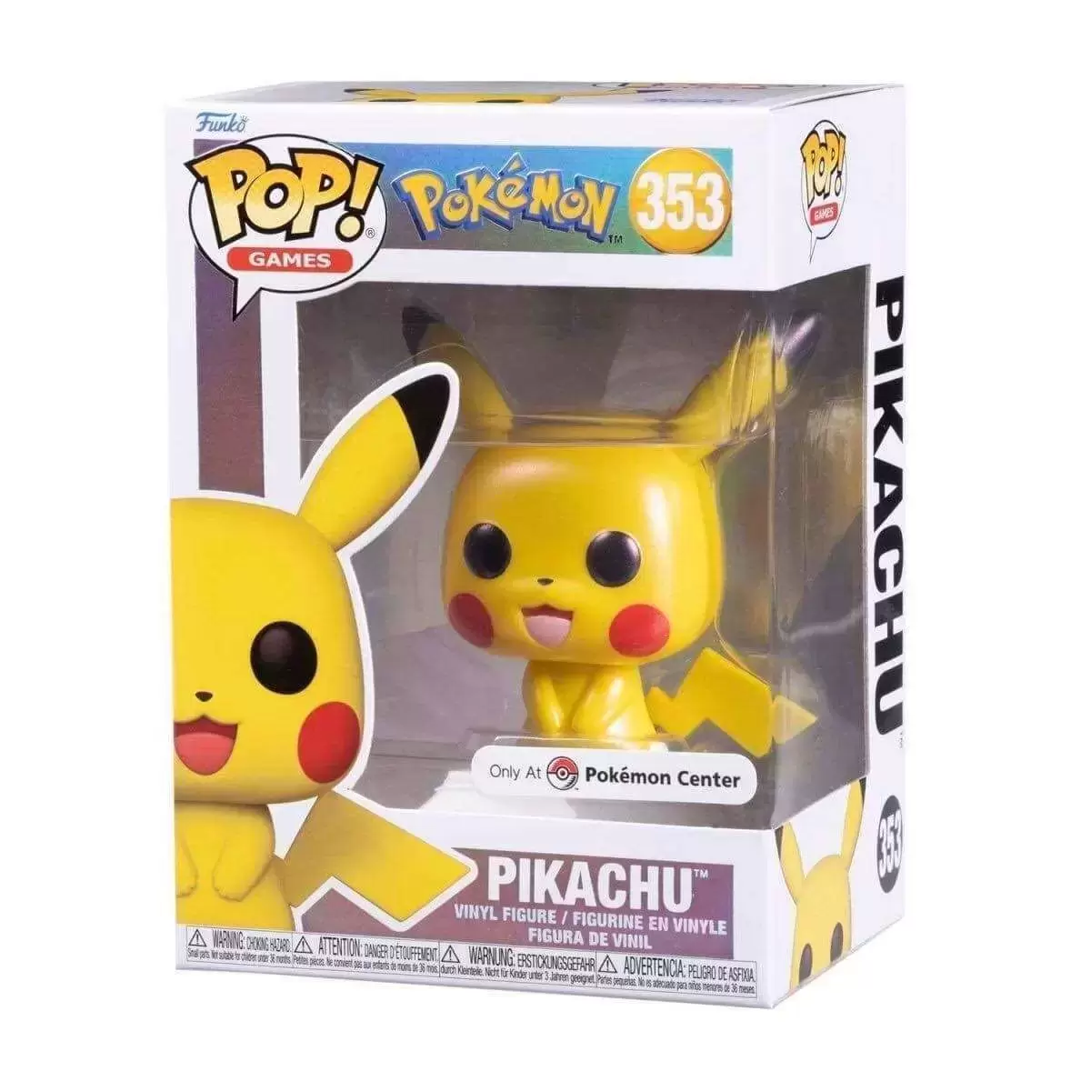Pokemon POP! Games Vinyl figurine Pikachu Silver Edition 353