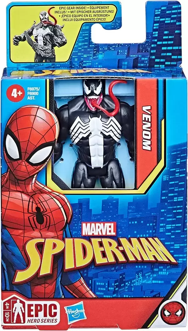 Marvel Spider-Man: Epic Hero Series Venom 4 Action Figure 