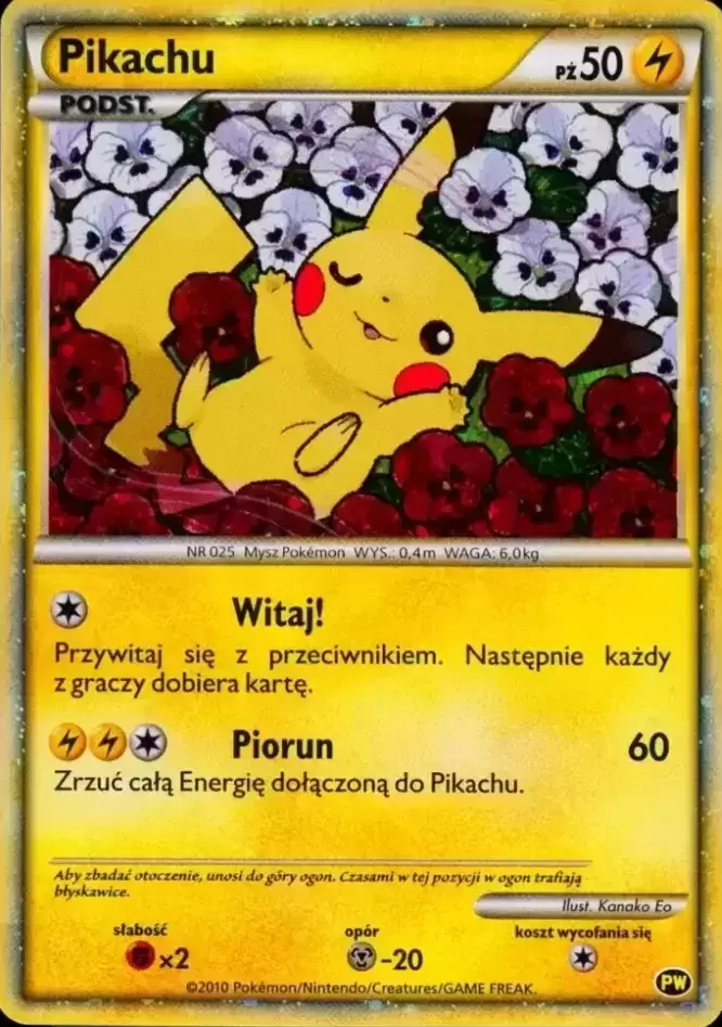 Pikachu World Collection 2010 - Pikachu