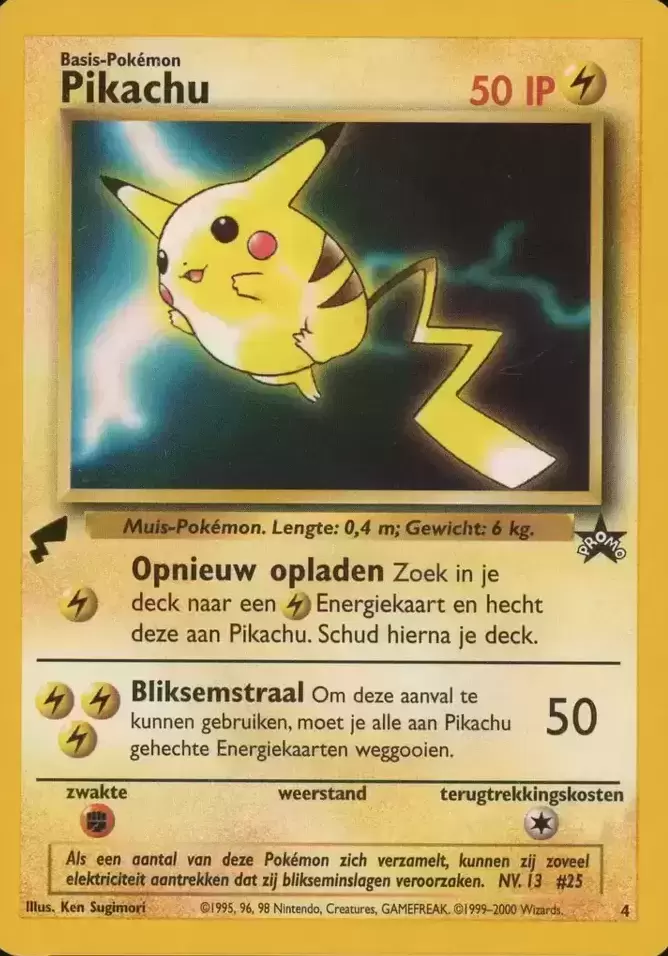 Pikachu World Collection 2000 - Pikachu