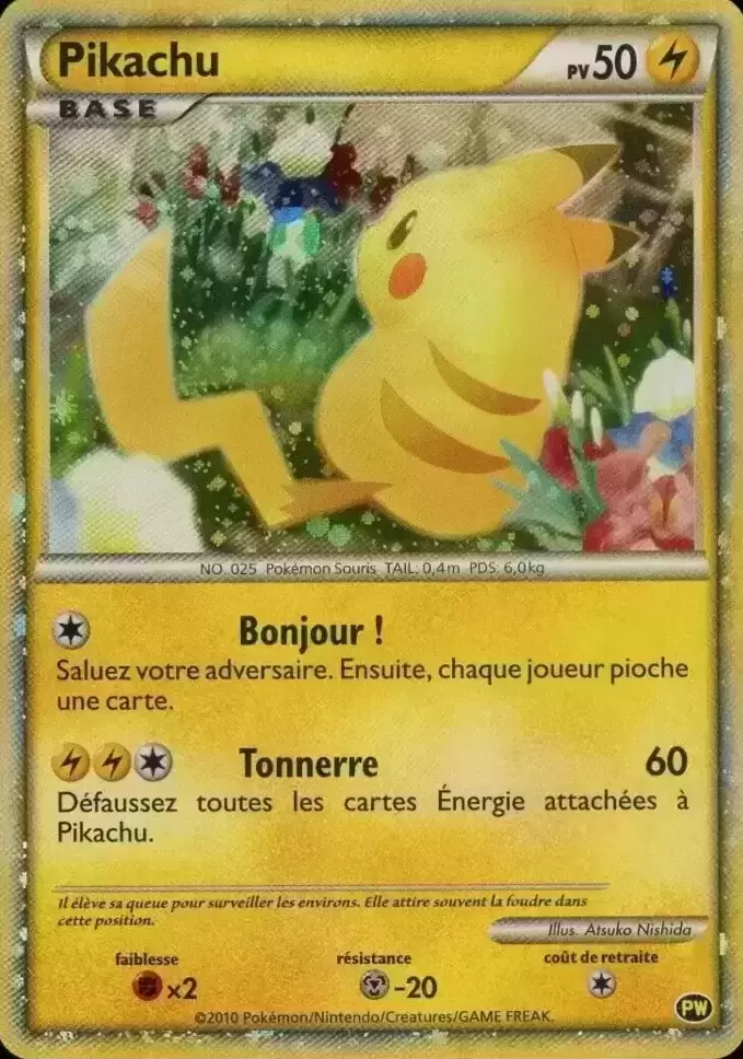 Pikachu World Collection 2010 - Pikachu