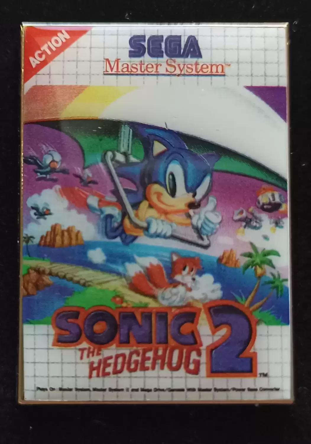 Sonic the Hedgehog - Retro pin badge collection - Master System - Sonic 2