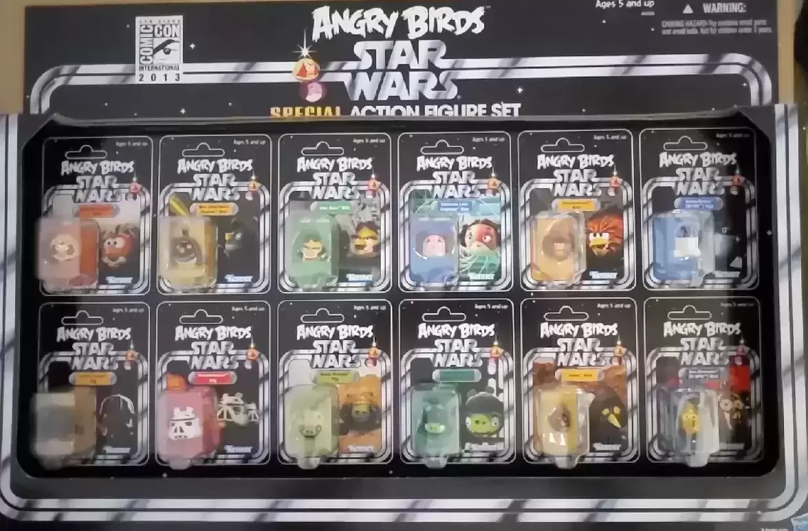 Limited Edition Star Wars Figures - Angry Birds Star Wars