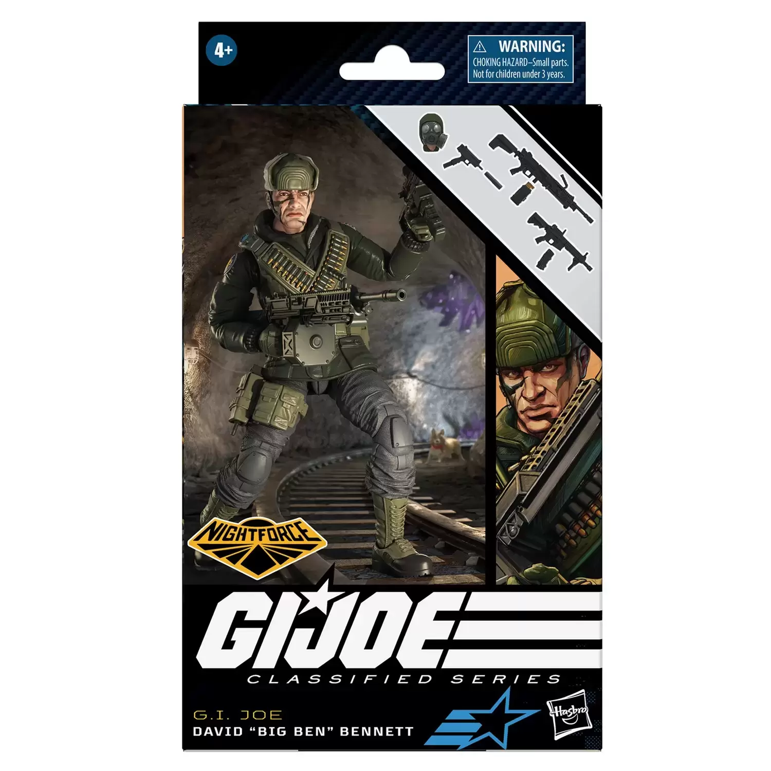 G.I. JOE - Classified Series - David “Big Ben” Bennett (Nightforce)