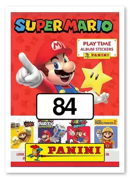 Super Mario Play Time Sticker Album