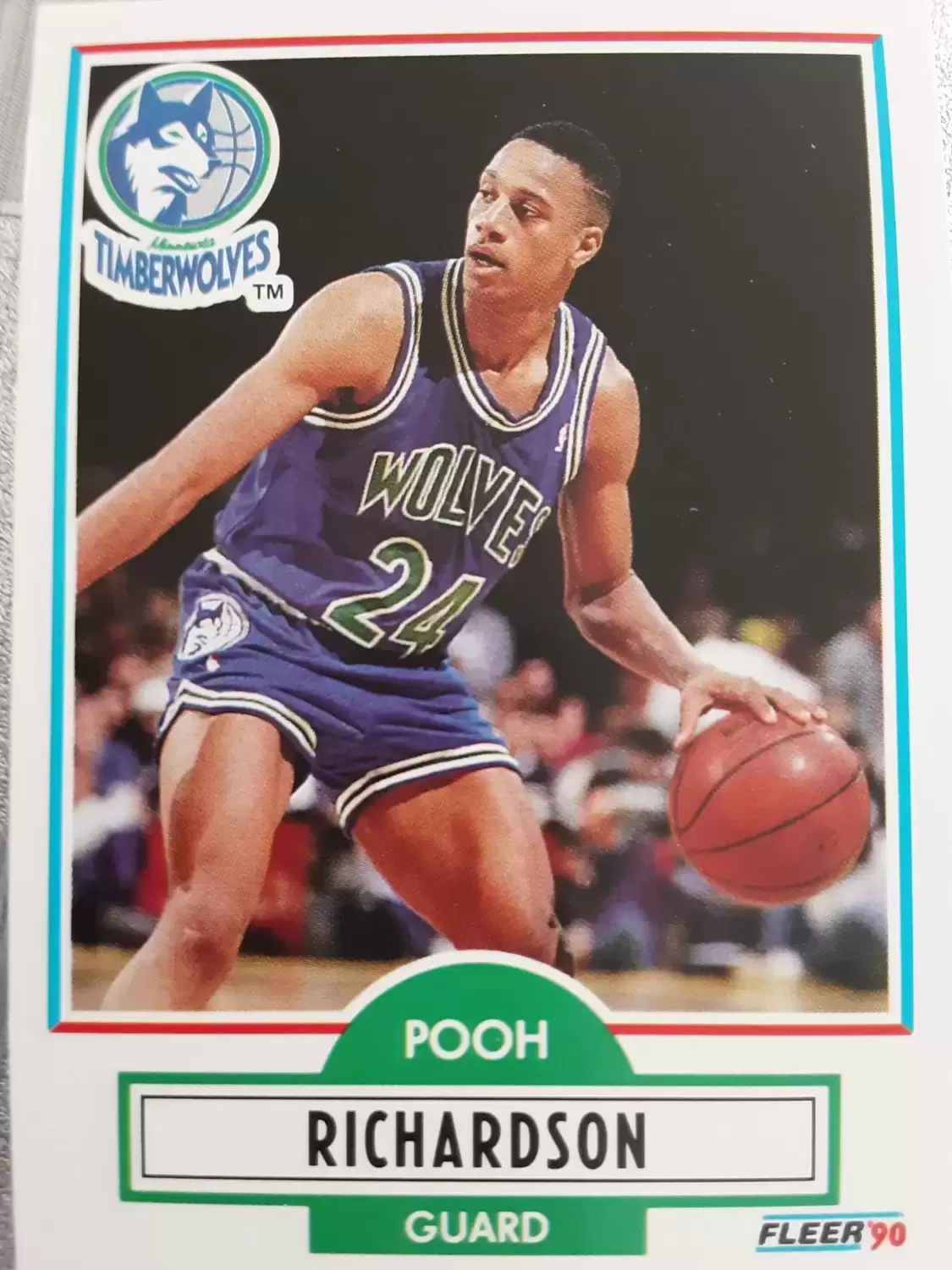 Fleer 1990-91 Basketball NBA - Pooh Richardson