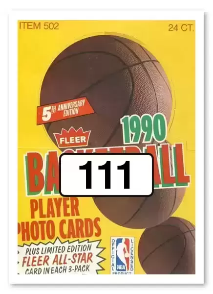 Fleer 1990-91 Basketball NBA - Randy Breuer
