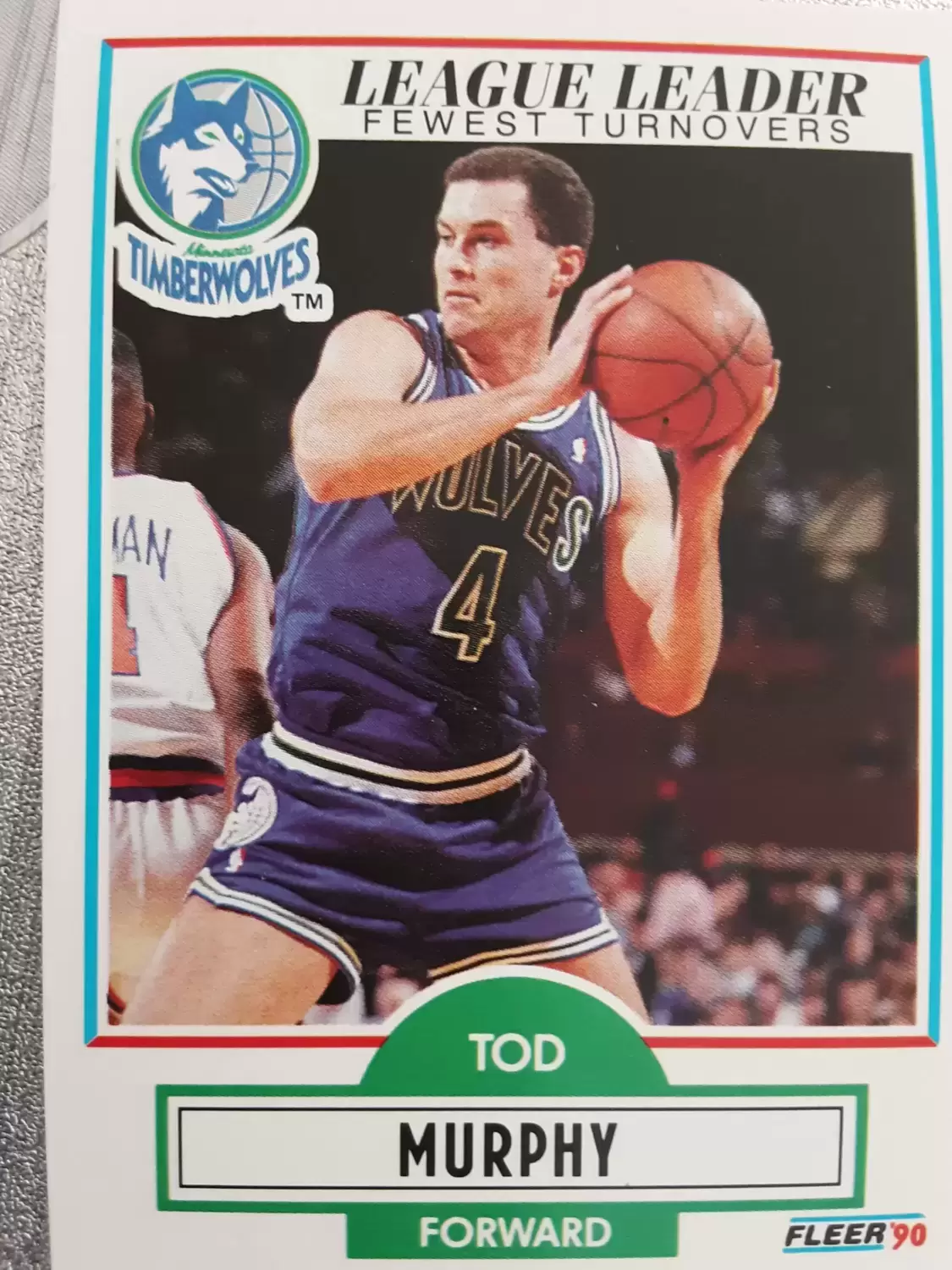 Fleer 1990-91 Basketball NBA - Tod Murphy