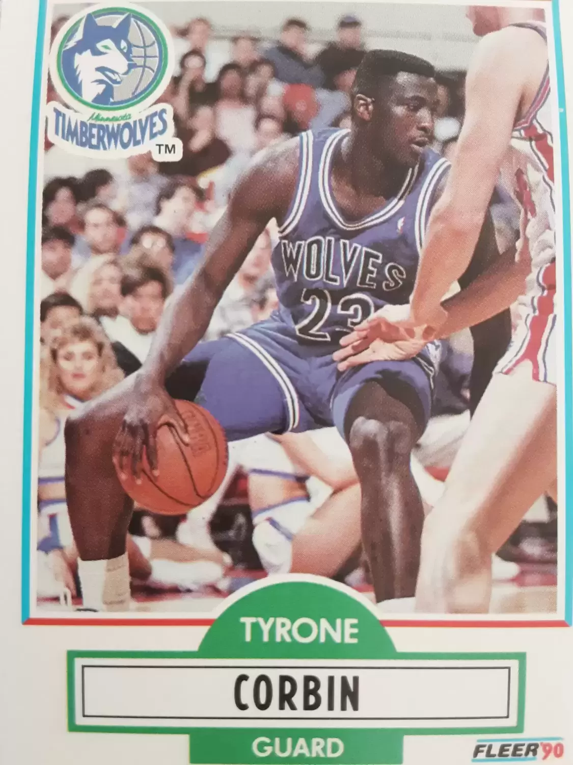 Fleer 1990-91 Basketball NBA - Tyrone Corbin