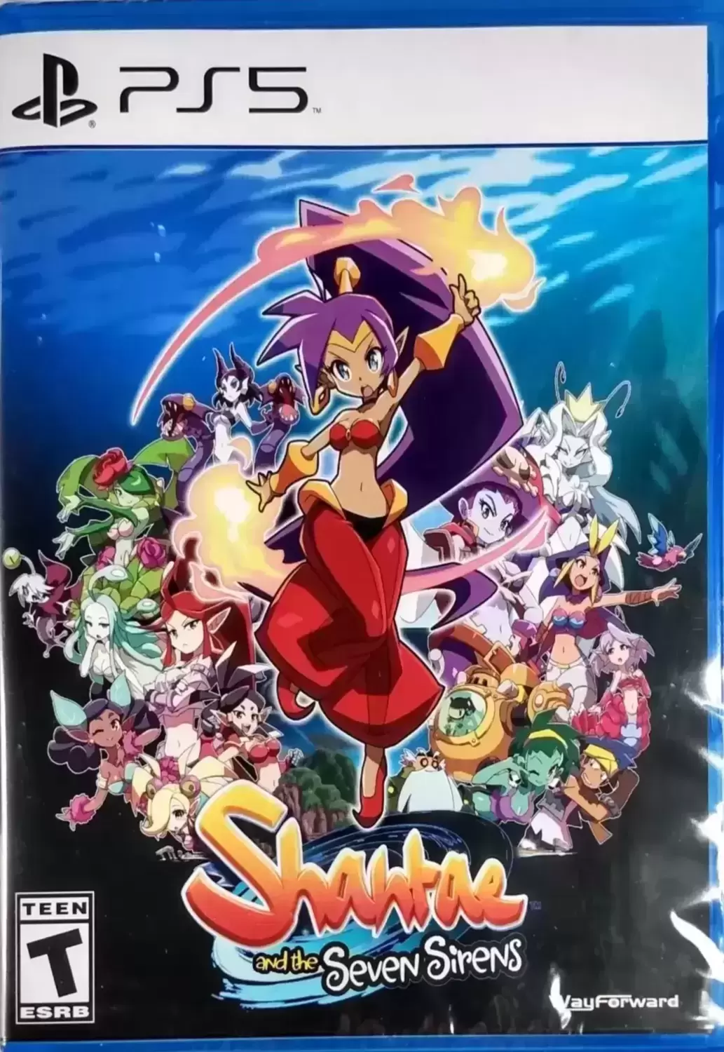 Jeux PS5 - Shantae and the Seven Sirens