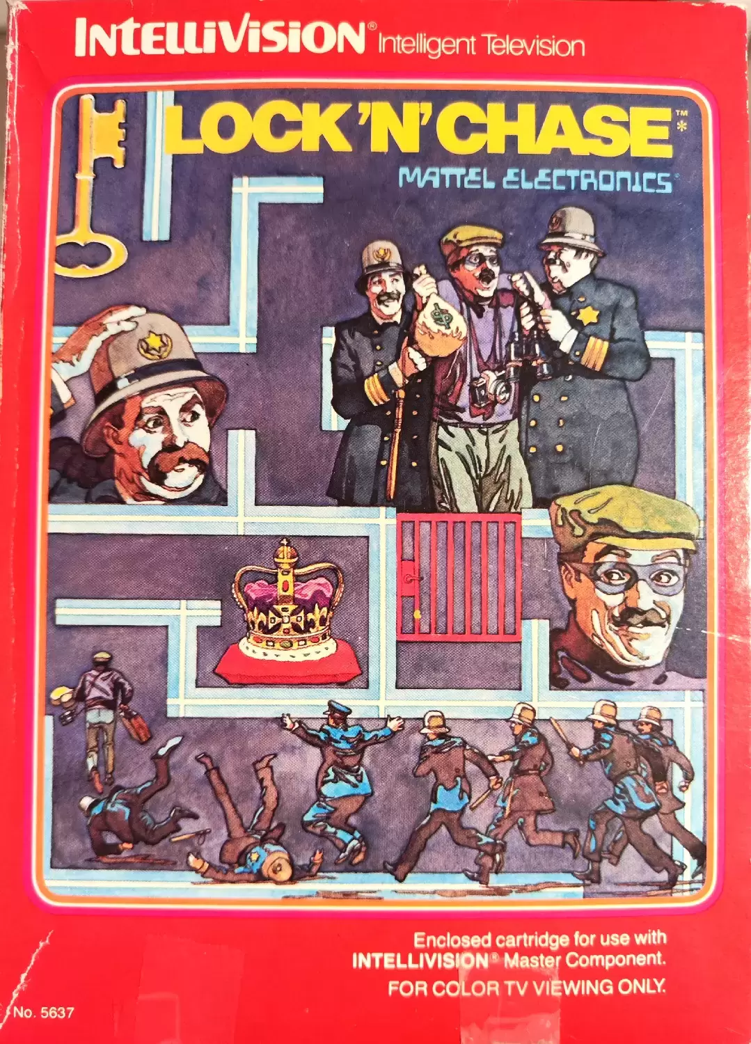 Jeux IntelliVision - Lock \'n\' Chase