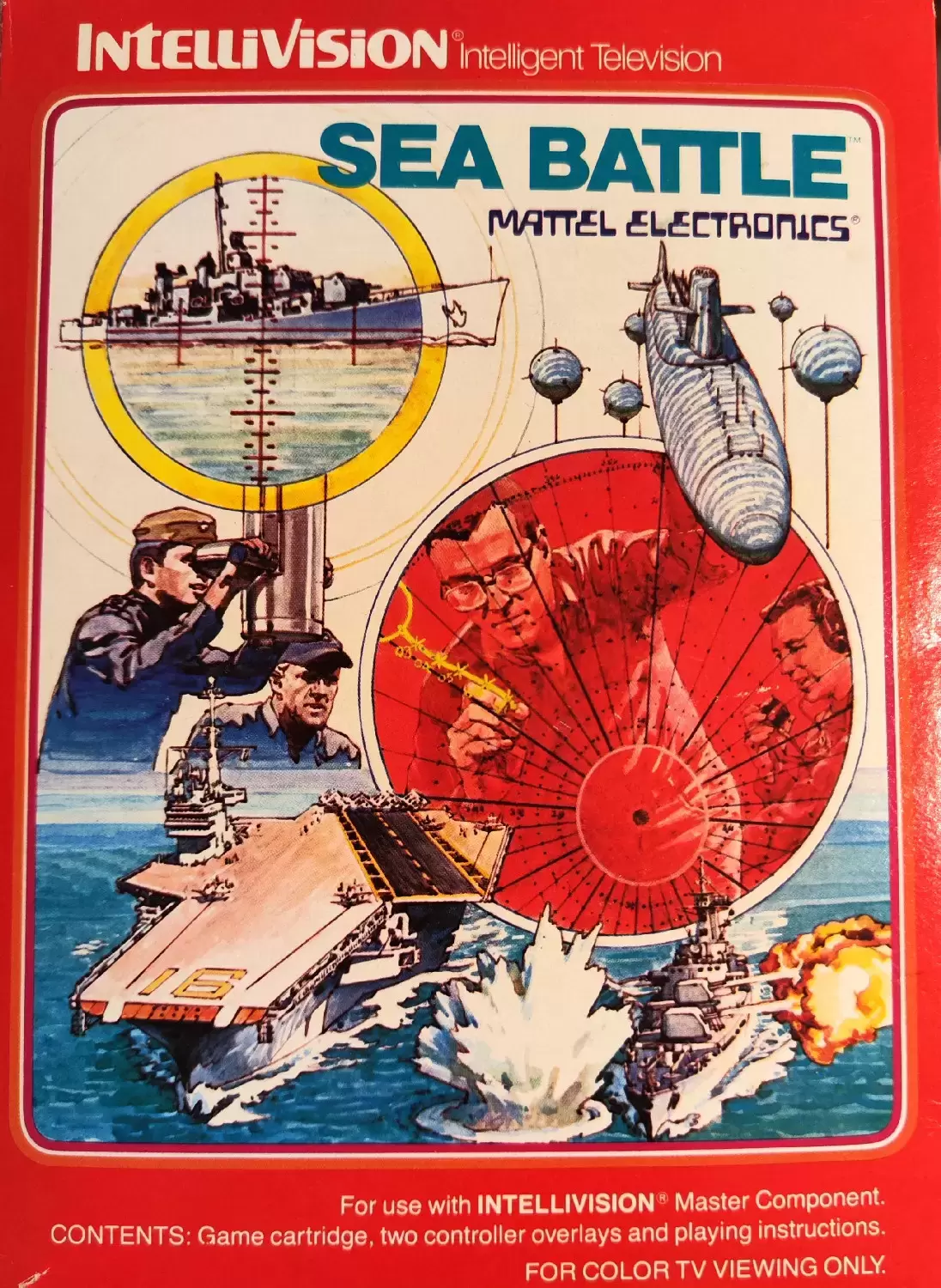 Jeux IntelliVision - Sea Battle