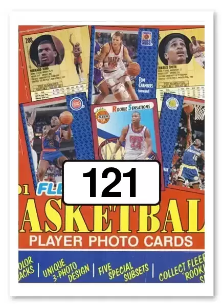 Fleer 1991-1992 Basketball NBA - Tony Campbell
