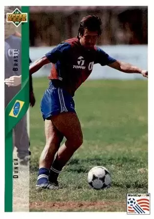 World Cup USA 1994 - Upper Deck - Dunga - Brazil