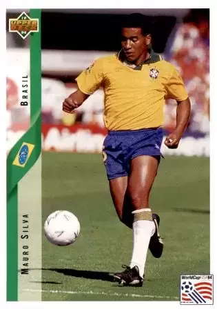 World Cup USA 1994 - Upper Deck - Mauro Silva - Brazil