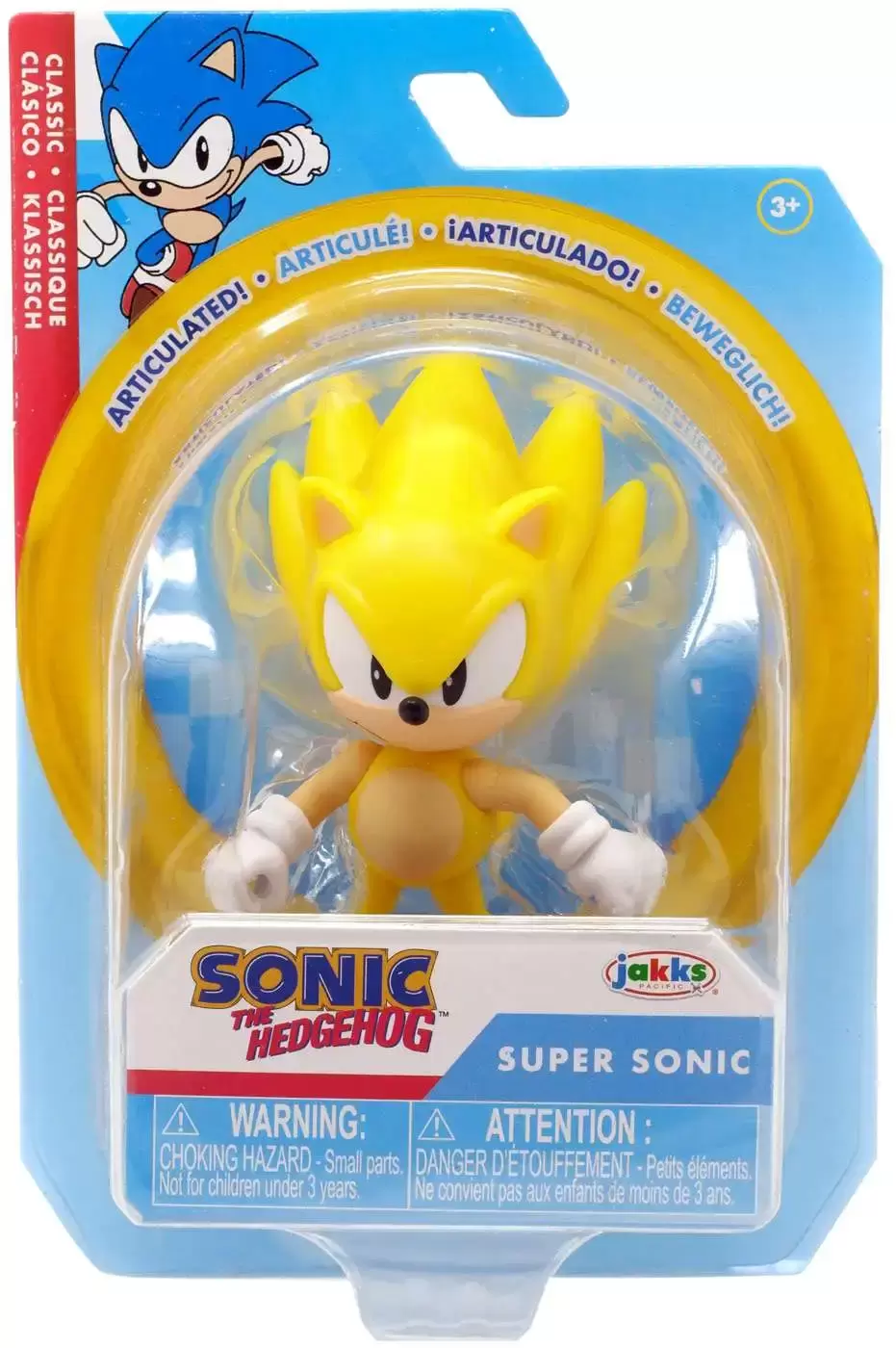 Jakks Pacific Sonic The Hedgehog - Super Sonic