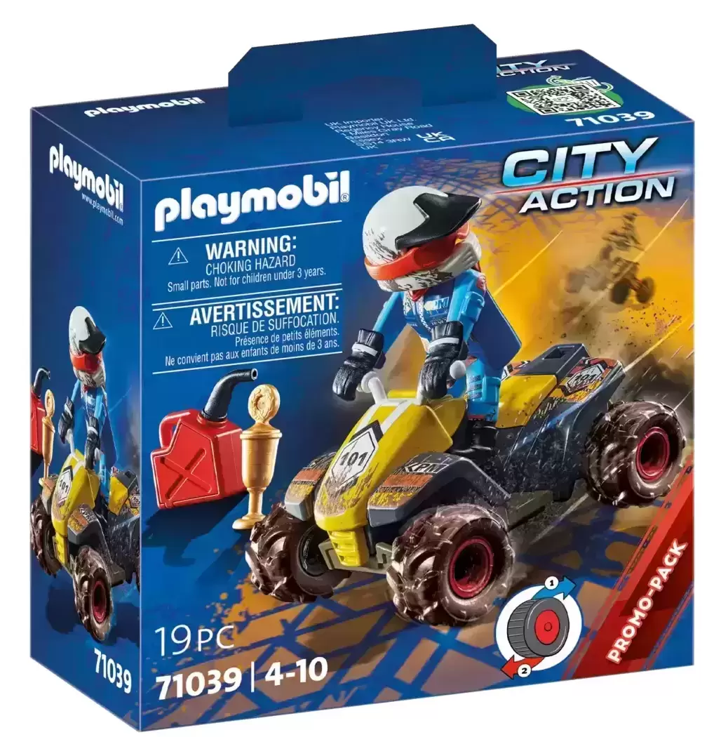 Playmobil - PLAYMOBIL 70744 - Sports et Action Bateau et moteur