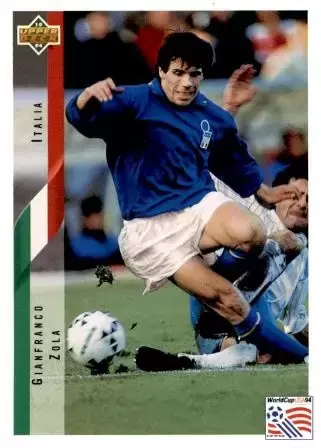 World Cup USA 1994 - Upper Deck - Gianfranco Zola - Italy