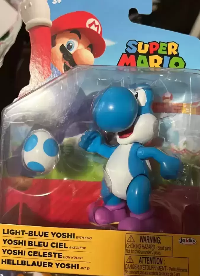 World of Nintendo - Light-Blue Yoshi with Egg