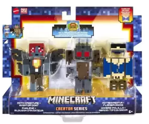 Minecraft - Mattel - Creator Series Moth Creature + Aviator Coat