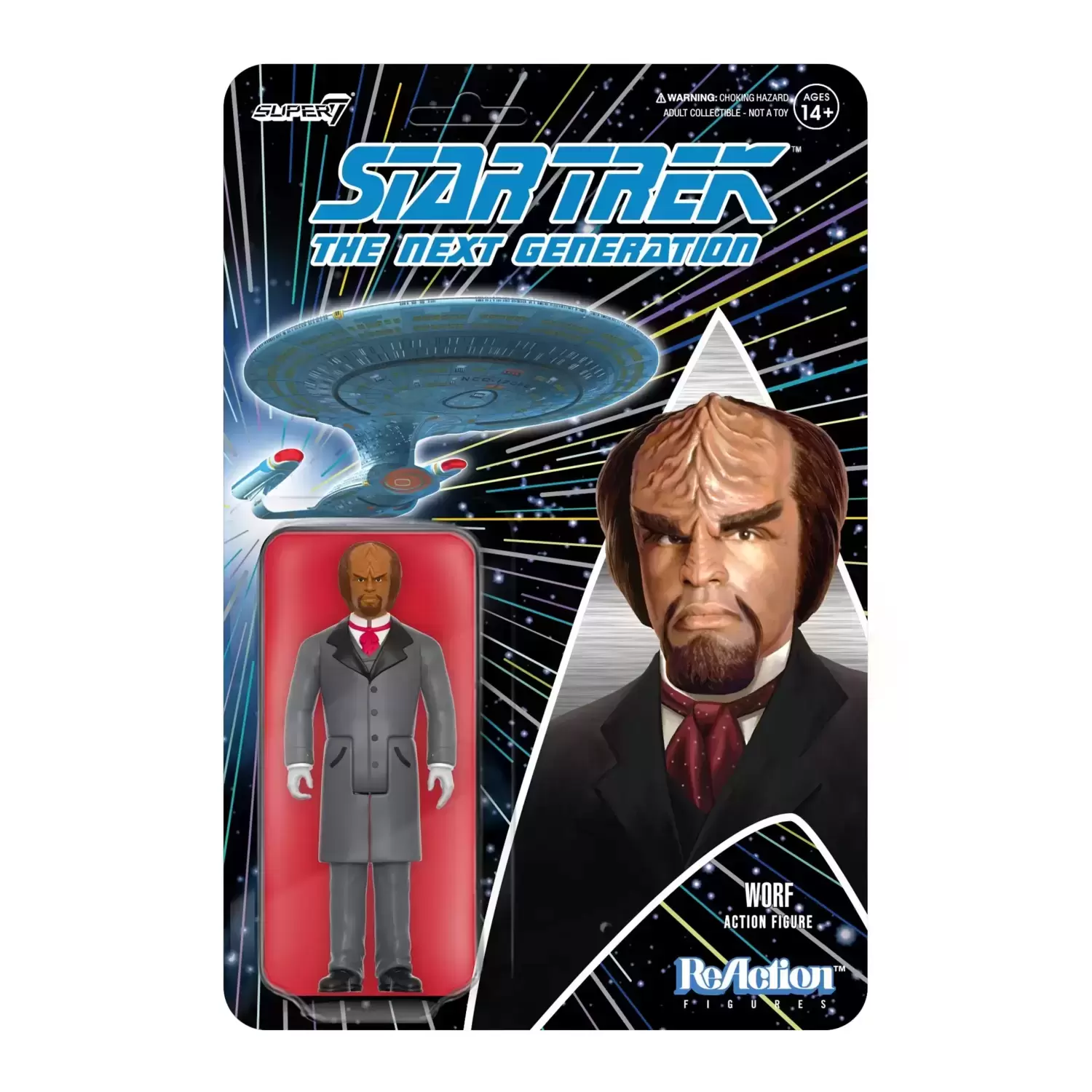 ReAction Figures - Star Trek The Next Generation - Victorian Worf