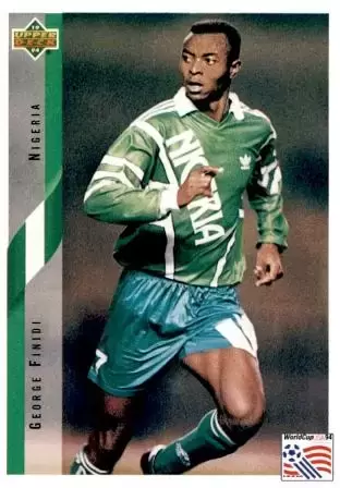 World Cup USA 1994 - Upper Deck - Georges Finidi - Nigeria