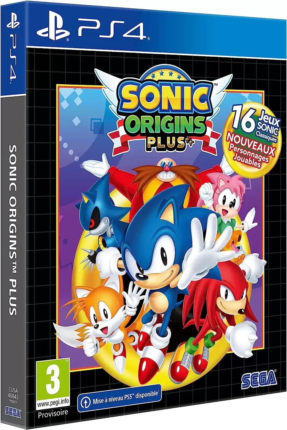 TOTAKU Sonic the Hedgehog No 10 Figure FIRST EDITION Playstation