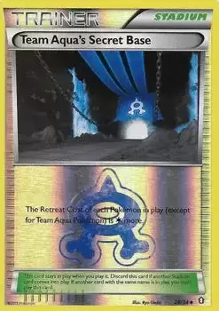 XY Double Crisis - Team Aqua\'s Secret Base Reverse