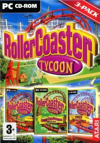 Rollercoaster Tycoon 3 Gold (PC Games) : Video Games 