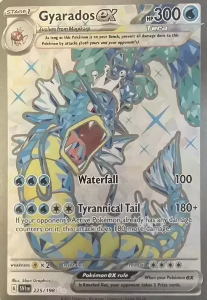 Scarlet & Violet - SVIen - Gyarados EX