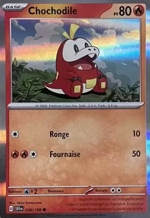 Ecarlate et Violet - SVIFR - Chochodile Mirage holographique