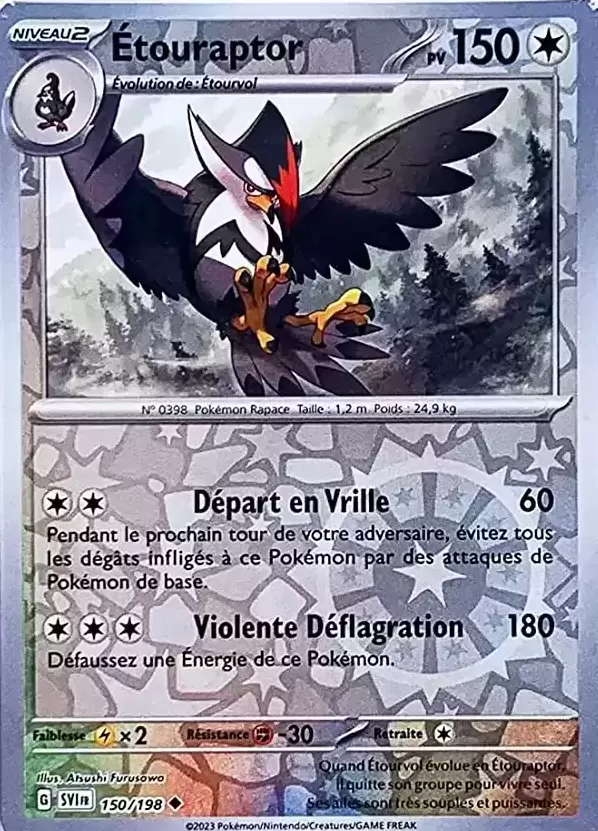 Ecarlate et Violet - SVIFR - Étouraptor Reverse